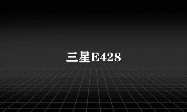 三星E428