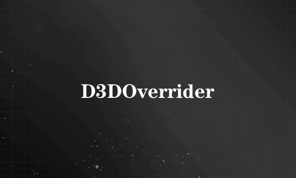 D3DOverrider