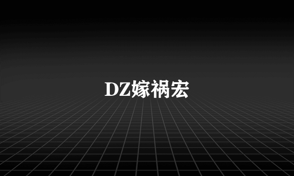 DZ嫁祸宏