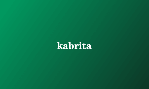 kabrita