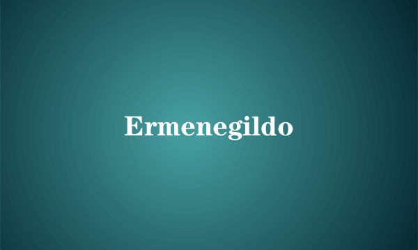 Ermenegildo