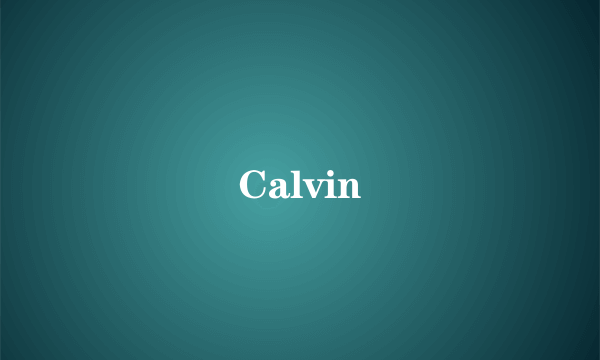 Calvin