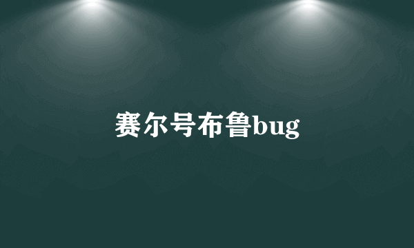 赛尔号布鲁bug