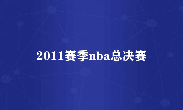 2011赛季nba总决赛