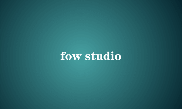 fow studio