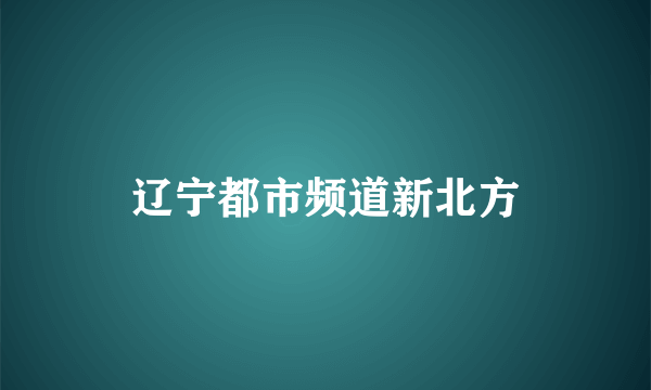 辽宁都市频道新北方