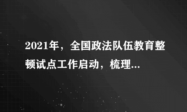 2021年，全国政法队伍教育整顿试点工作启动，梳理中央纪委国家监委网站通报的审查调查和党纪政务处分信息发现，党的十九大以来，政法系统中共有5名中管干部、124名厅局级干部被公布接受审查调查，4名中管干部、80名厅局级干部被公布受到党纪政务处分。这说明（　　）①尊重和保障人权才能调动人民群众投身现代化的积极性②遵守法律是顺利推进社会主义现代化的根本保证③人民民主专政是对极少数敌对分子实行专政④任何公民的违法犯罪行为都将受到法律制裁A. ①②B. ①③C. ②④D. ③④