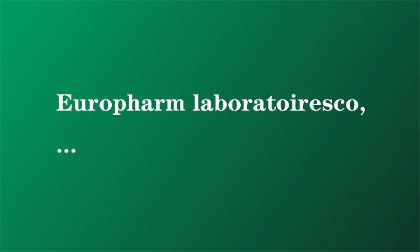 Europharm laboratoiresco,,lt d Hongkong是个地址?