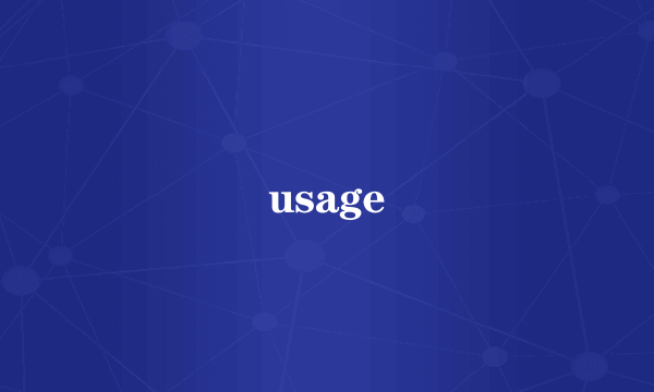 usage