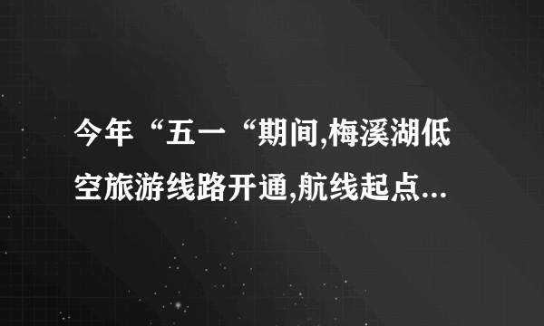 今年“五一“期间,梅溪湖低空旅游线路开通,航线起点是新区哪个