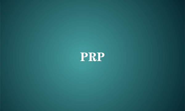 PRP