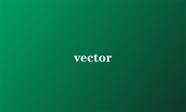 vector