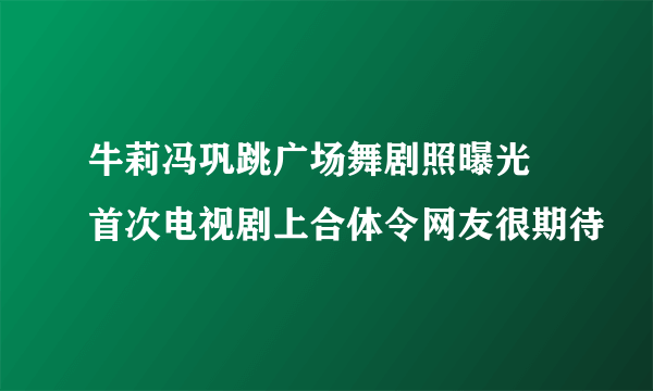 牛莉冯巩跳广场舞剧照曝光 首次电视剧上合体令网友很期待