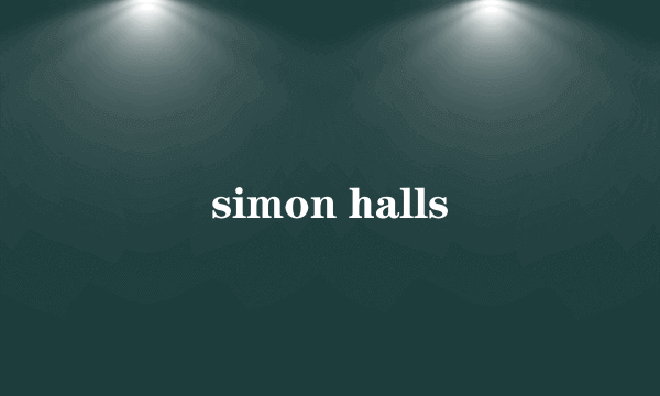 simon halls