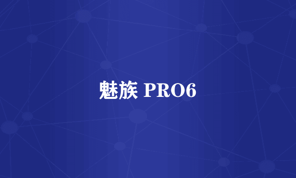 魅族 PRO6