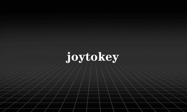 joytokey