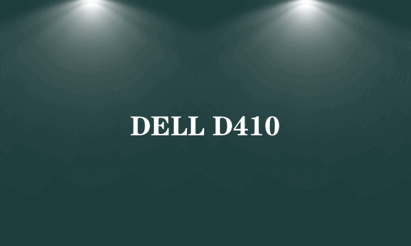 DELL D410