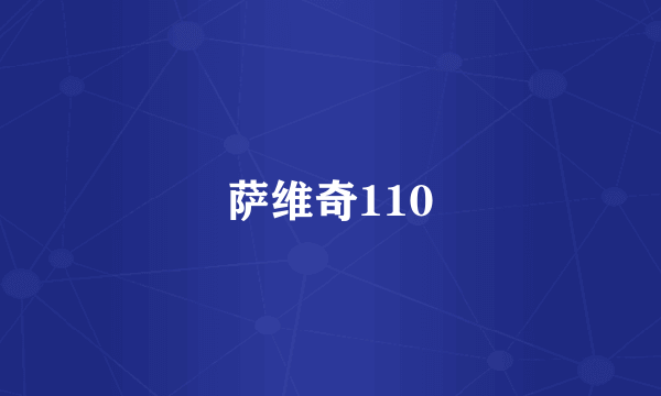 萨维奇110