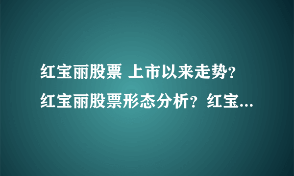 红宝丽股票 上市以来走势？红宝丽股票形态分析？红宝丽股票吧最新消息？