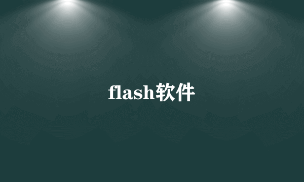 flash软件