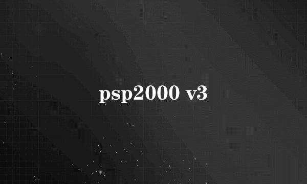 psp2000 v3