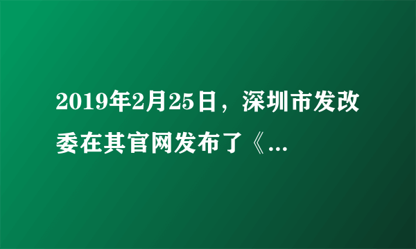 2019年2月25日，深圳市发改委在其官网发布了《深圳市城市轨道交通第四期建设规划调整（2017～2022）环境影响报告书（征求意见稿）》。市民可以在3月9日前。通过电话及电子邮件等方式进行意见反馈。完成9～10题深圳市发改委上述做法是基于（　　）A.民意是正确决策的重要信息资源B. 政府引导下的公众参与才是有序参与C. 公众参与决策是民主政治的基础性工程D. 公民对公共利益的知情权是科学决策的前提